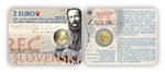 Slowakije 2 Euro 2015  Ludovit Stur Coincard