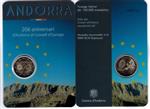 Andorra 2 Euro 2014 20 jarig Lidmaatschap Raad van Europa