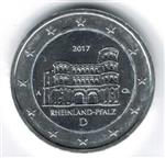 Duitsland 2 Euro 2017 Porta Nigra Verzilverd