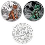 Oostenrijk 3 Euro 2017 Tijger