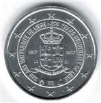 België 2 Euro 2017 Luik Verzilverd