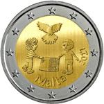 Malta 2 Euro 2017 Vrede