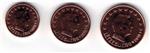 Luxemburg 1+2+5 Cent 2018