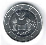 Malta 2 Euro 2017 Vrede Verzilverd