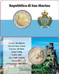 San Marino 2 Euro 2017 Coincard