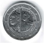 Luxemburg 2 Euro 2017 Willem III Verzilverd