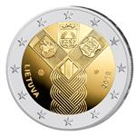 Litouwen 2 Euro 2018 Baltische Onafhankelijkheid