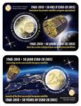 België 2 Euro 2018 Esro-2B Coincard Frans
