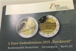 Duitsland 2 Euro 2019 Bundesrat Coincard 'A'