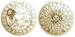 San Marino 5 Euro 2019 Zodiac Leeuw