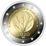 België 2 Euro 2020 Plantengezondheid UNC