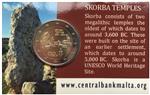 Malta 2 Euro 2020 Ta Skorba tempels Coincard met Muntteken