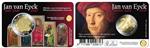 België 2 Euro 2020 Jan van Eyck Coincard Nederlands