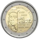 Vaticaan 2 Euro 2020 Raffaello - Rafaël UNC