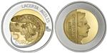 Luxemburg 5 Euro 2021 Zandhagedis - Lacerta Agilis