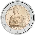 Vaticaan 2 Euro 2021 Caravaggio UNC