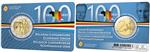 België 2 Euro 2021 'BLEU' Coincard Nederlands