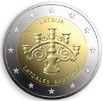 Letland 2 Euro 2020 Keramiek van Letgallen