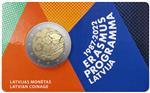 Letland 2 Euro 2022 'Erasmus' Coincard