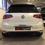 Org. VW Golf VII GTD / GTI Remus demper met dubbele pijp
