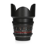 Samyang 50mm T1.5 VDSLR AS UMC - Canon EF