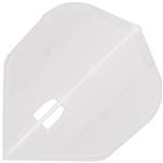 L Style Champagne Dart Flights Shape Clear White