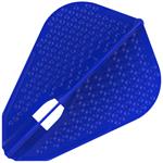L Style Champagne Dart Flights Dimple Fantail Blue