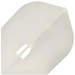 L Style Champagne Dart Flights Rocket Clear White