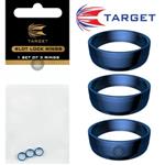 Target Slot Lock Grip Rings Blue