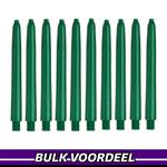 10 Sets Nylon Shafts Donkergroen