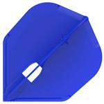 L Style Champagne Dart Flights Shape Blauw