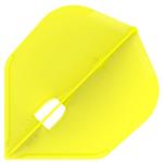 L Style Champagne Dart Flights Shape Geel