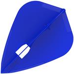 L Style Champagne Dart Flights Kite Blauw
