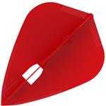L Style Champagne Dart Flights Kite Rood