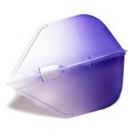 L Style Two Tone Flights L3 Clear Purple