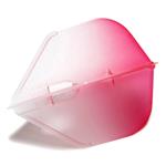 L Style Two Tone Flights L3 Clear Red