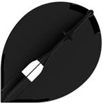 L Style Champagne Dart Flights Pear Black