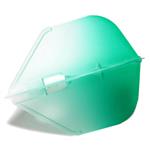 L Style Two Tone Flights L3 Clear Green