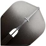 L Style Two Tone Flights L3 Black Silver