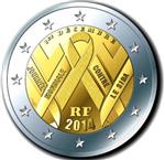 Frankrijk 2 Euro 2014 Wereld Aids Dag
