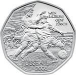Oostenrijk 5 Euro 2008 Dribbelaar