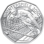 Oostenrijk 5 Euro 2010 Skispringen