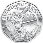 Oostenrijk 5 Euro 2010 Snowboarden