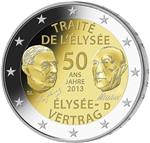 Duitsland 2 Euro 2013 Elysée Verdrag