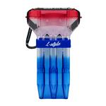 L-Style Krystal One Dart Case Tri Color Blue Hawaii