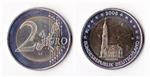 Duitsland 2008 2 Euro Hamburg foute landkaart