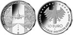 Duitsland 10 Euro 2009 Luchtvaarttentoonstelling