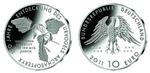 Duitsland 10 Euro 2011 Ontdekking Oervogel Archaeopteryx