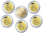 Duitsland 2 Euro 2012 Neuschwanstein Beieren Serie van 5