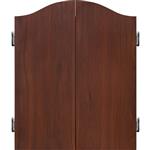 Mission Dartboard Cabinet Deluxe Sedona Red